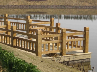 江西赣州仿木栏杆园林设计要点