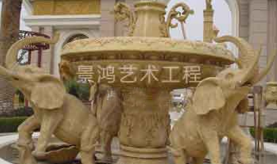 喷泉水景雕塑