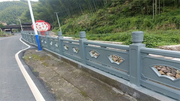 水泥仿木护栏,赣州扇形护栏厂家,江西竹子护栏